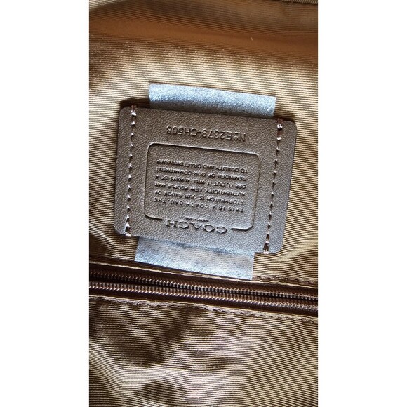 New Coach CH508 Mara Hobo Pebble Leather Shoulder bag Sandy Beige Multi - Picture 6 of 9